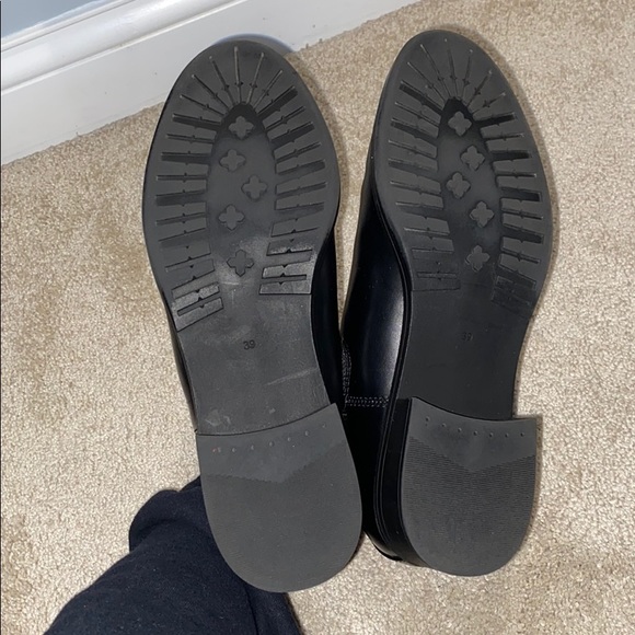 H&M Black Leather Ankle Booties - Picture 6 of 7